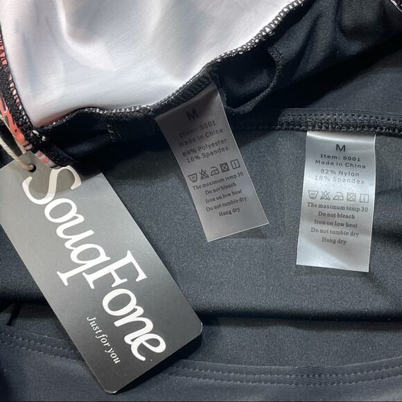 Floral Flounce Tankini High-Waisted Ruched Bottoms - Picture 7 of 7